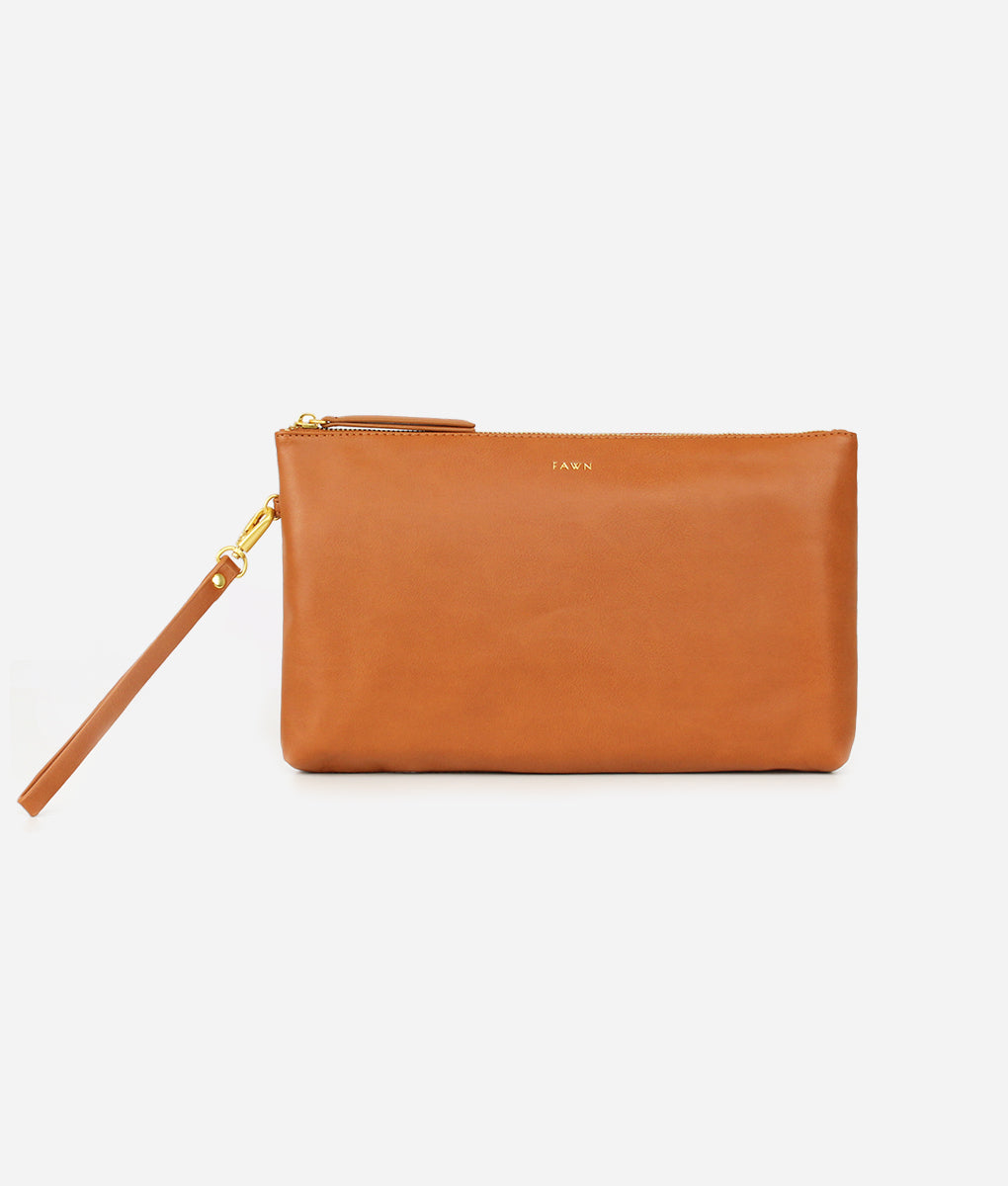 The Changing Clutch – Brown Matte