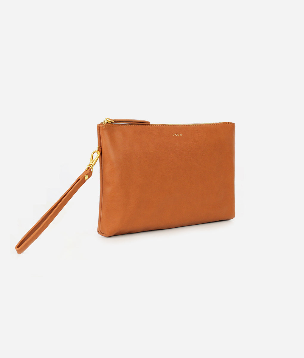 The Changing Clutch – Brown Matte