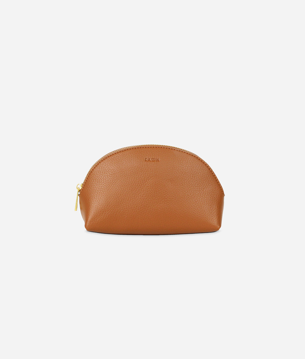 The Cosmetic Bag Small – Brown