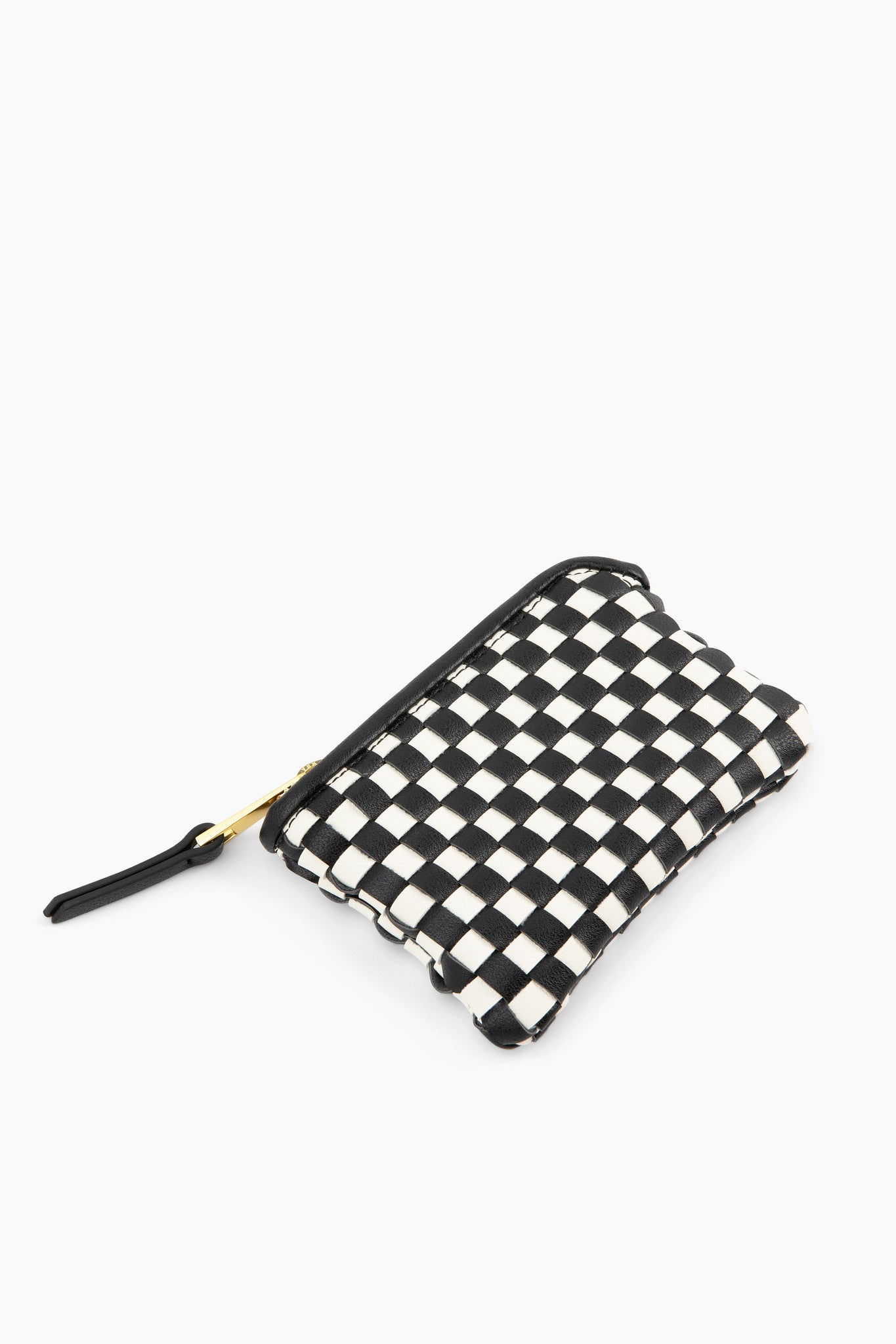 The Woven Wallet – Black/White