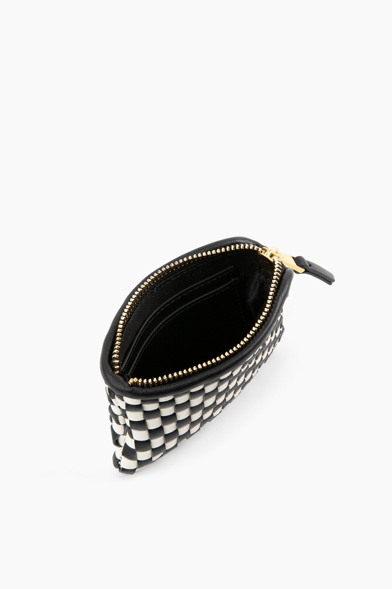 The Woven Wallet – Black/White