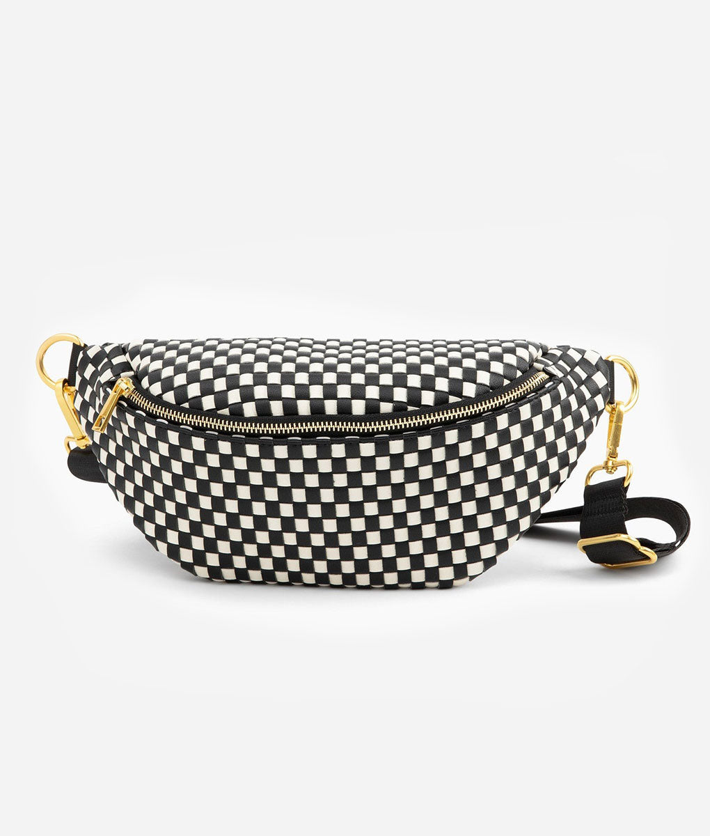 The Fawny Pack – Woven Black/White